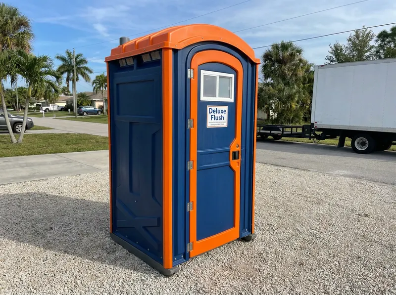 Deluxe Flushing Portable Toilet Rental in Punta Gorda, FL